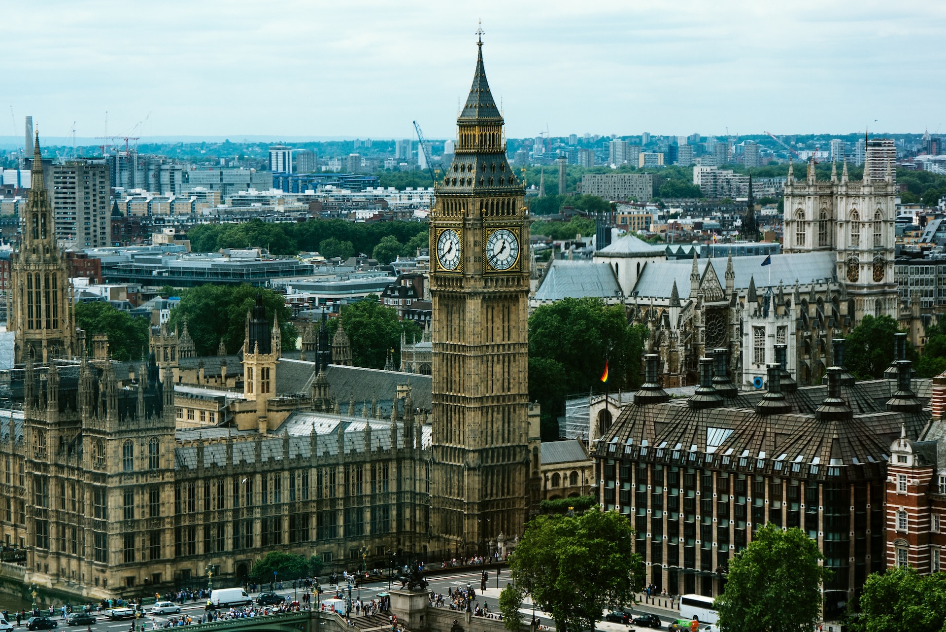 Palace of Westminster and Westminster Abbey